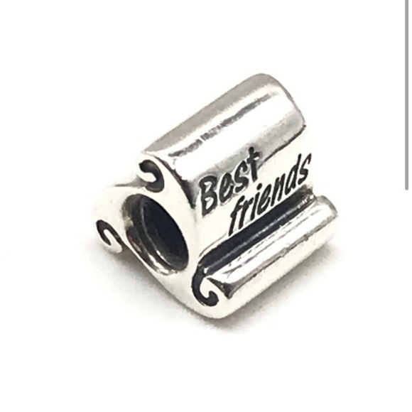 Pandora Best Friends Scroll Charm - Picture 1 of 4